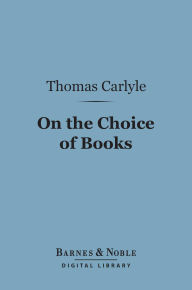 On the Choice of Books (Barnes & Noble Digital Library)