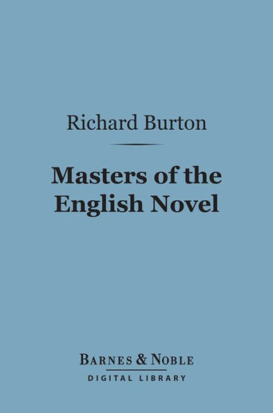 Masters of the English Novel (Barnes & Noble Digital Library)