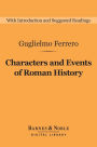 Characters and Events of Roman History : From Caesar to Nero (Barnes & Noble Digital Library)