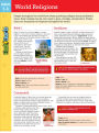 World Religions FlashCharts