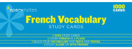 Title: French Vocabulary SparkNotes Study Cards, Author: SparkNotes
