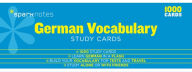Title: German Vocabulary SparkNotes Study Cards, Author: SparkNotes