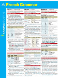 French Grammar SparkCharts