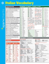 Title: Italian Vocabulary SparkCharts