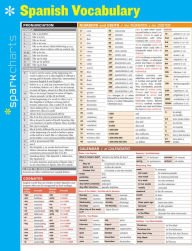 Title: Spanish Vocabulary SparkCharts, Author: SparkNotes