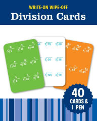 Title: Write-On Wipe-Off Division Cards