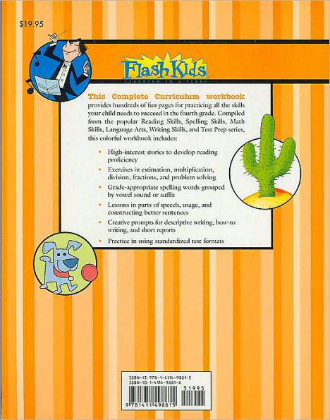 Complete Curriculum: Grade 4 (Flash Kids Complete Curriculum Series)