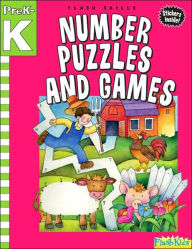 Number Puzzles and Games: Grade Pre-K-K (Flash Skills)