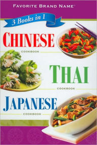 3 Books in 1 Chinese Thai Japanese Cookbook