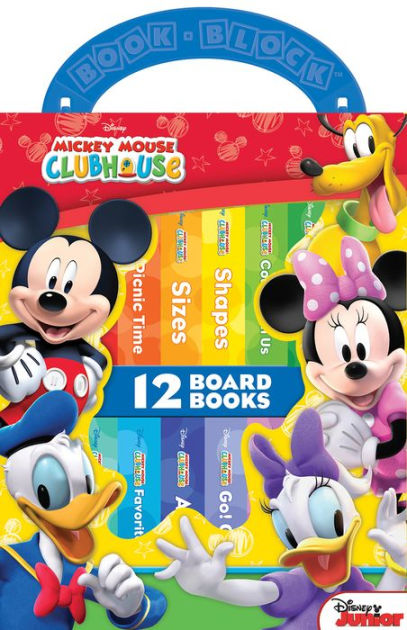 Disney Mickey Mouse Clubhouse Board Books Disney Junior Book Block 