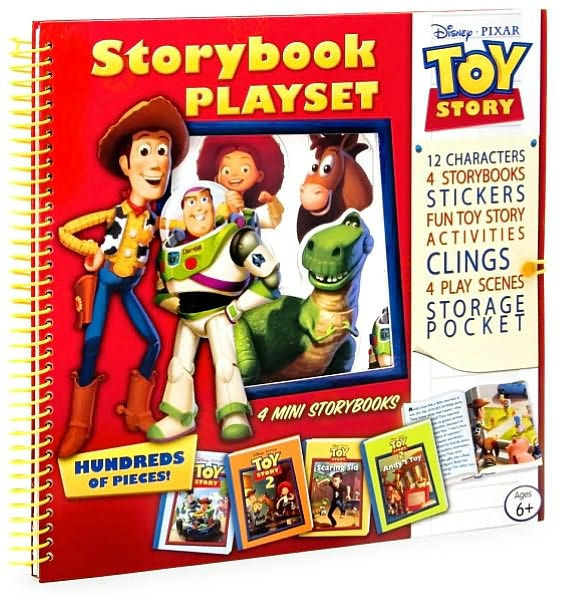 toy story animated story book