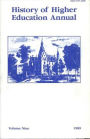 History of Higher Education Annual: 1989