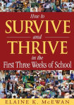 Alternative view 1 of How to Survive and Thrive in the First Three Weeks of School