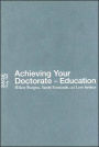 Achieving Your Doctorate in Education