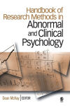 Alternative view 1 of Handbook of Research Methods in Abnormal and Clinical Psychology