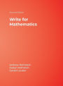 Write for Mathematics