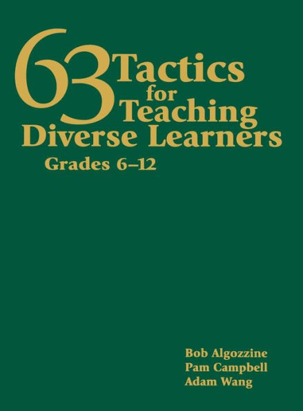 63 Tactics for Teaching Diverse Learners, Grades 6-12 / Edition 1