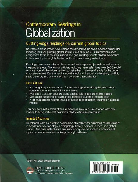 Contemporary Readings in Globalization