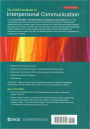 Alternative view 2 of The SAGE Handbook of Interpersonal Communication / Edition 4