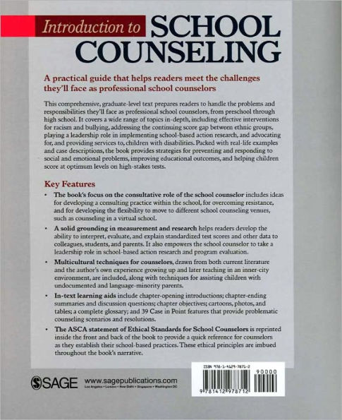 Introduction to School Counseling / Edition 1