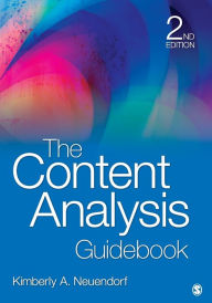 Title: The Content Analysis Guidebook / Edition 2, Author: Kimberly A. Neuendorf