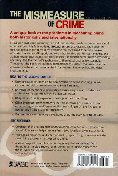 The Mismeasure of Crime / Edition 2