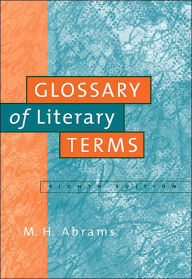 A Glossary of Literary Terms / Edition 8