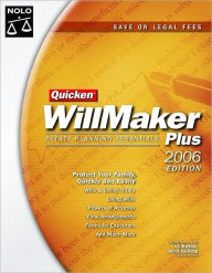 Quicken WillMaker Estate Planning Essentials, with CD-ROM