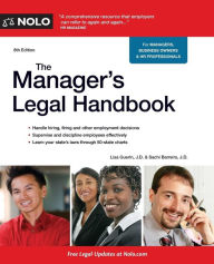 Title: Manager's Legal Handbook,The, Author: Lisa Guerin