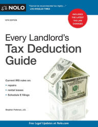 Download pdf book for free Every Landlord's Tax Deduction Guide CHM PDB iBook 9781413327021 by Stephen Fishman J.D. in English