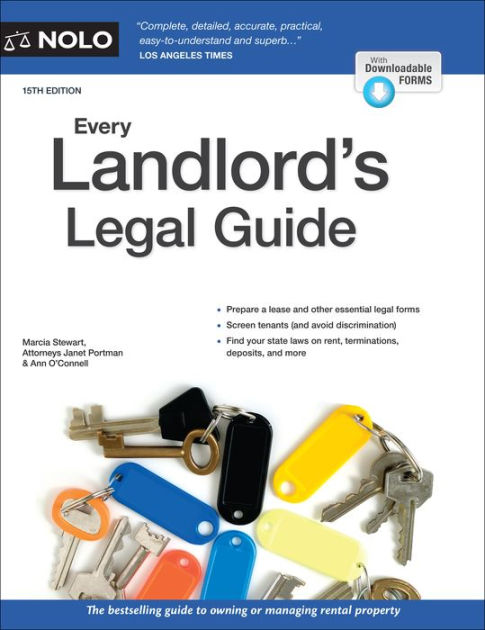 Every Landlord's Legal Guide By Marcia Stewart, Janet Portman Attorney ...