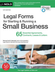 Title: Legal Forms for Starting & Running a Small Business: 65 Essential Agreements, Contracts, Leases & Letters, Author: Fred S. Steingold Attorney