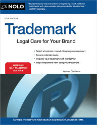 Title: Trademark: Legal Care for Your Business & Product Name, Author: Glen Secor Attorney