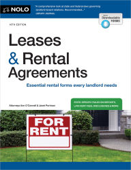 Title: Leases & Rental Agreements, Author: Ann O'Connell Attorney