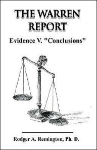 Title: The Warren Report Evidence V. 
