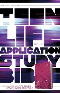 Title: NLT Teen Life Application Study Bible (LeatherLike, Pink), Author: Tyndale