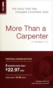 Title: More Than a Carpenter Personal Evangelism 6-pack, Author: Josh McDowell