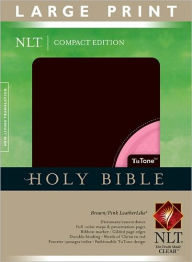 Compact Edition Bible NLT, Large Print, TuTone