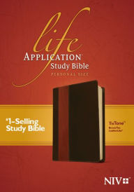 Life Application Study Bible NIV, Personal Size TuTone