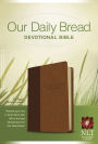 Our Daily Bread Devotional Bible NLT, TuTone (LeatherLike, Brown/Tan)