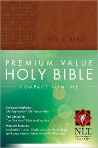 Premium Value Compact Slimline Bible NLT