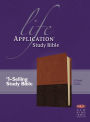 NKJV Life Application Study Bible, Second Edition, TuTone (Red Letter, LeatherLike, Brown/Tan, Indexed)