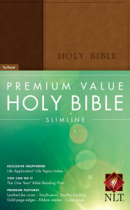 Premium Value Slimline Bible NLT, TuTone
