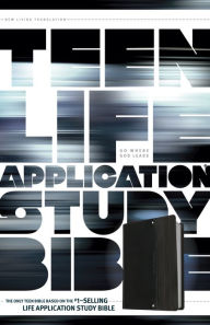 Title: NLT Teen Life Application Study Bible (LeatherLike, Black), Author: Tyndale