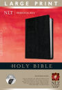 Holy Bible NLT, Personal Size Large Print edition (Red Letter, Bonded Leather, Black, Indexed)