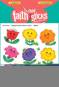 Title: Happy Flowers Stick-n-Sniff, Author: Tyndale