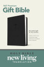 Premium Gift Bible NLT (Red Letter, LeatherLike, Classic Black)