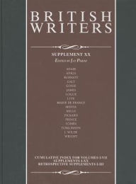 British Writers, Supplement XX