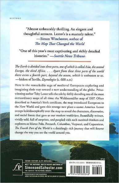 The Fourth Part of the World: An Astonishing Epic of Global Discovery, Imperial Ambition, and the Birth of America