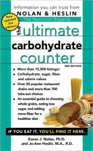 Title: The Ultimate Carbohydrate Counter, Third Edition, Author: Karen J Nolan Ph.D.